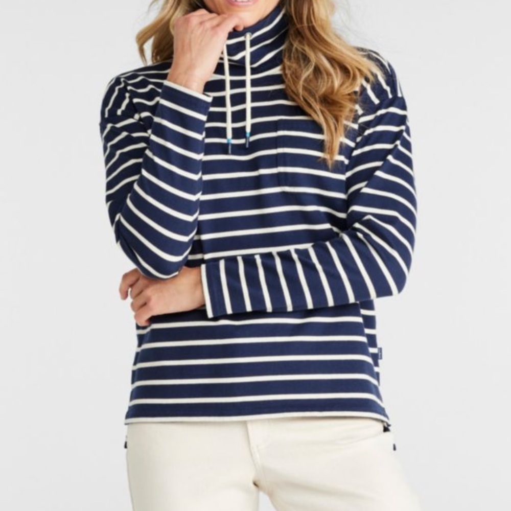 LL Bean UltraSoft Sweats Funnelneck